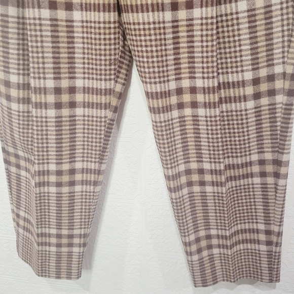 Wilfred Chambery cashmere wool plaid trouser - Picture 7 of 10